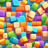 Block match game 3d icon